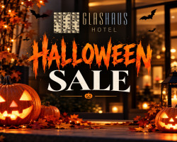Our spooky sale is now live! Use code HALLOWEEN for 15% off B&B and Dinner, B&B packages!